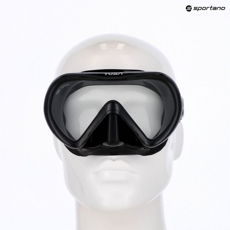 TUSA Ino snorkelling mask black 3