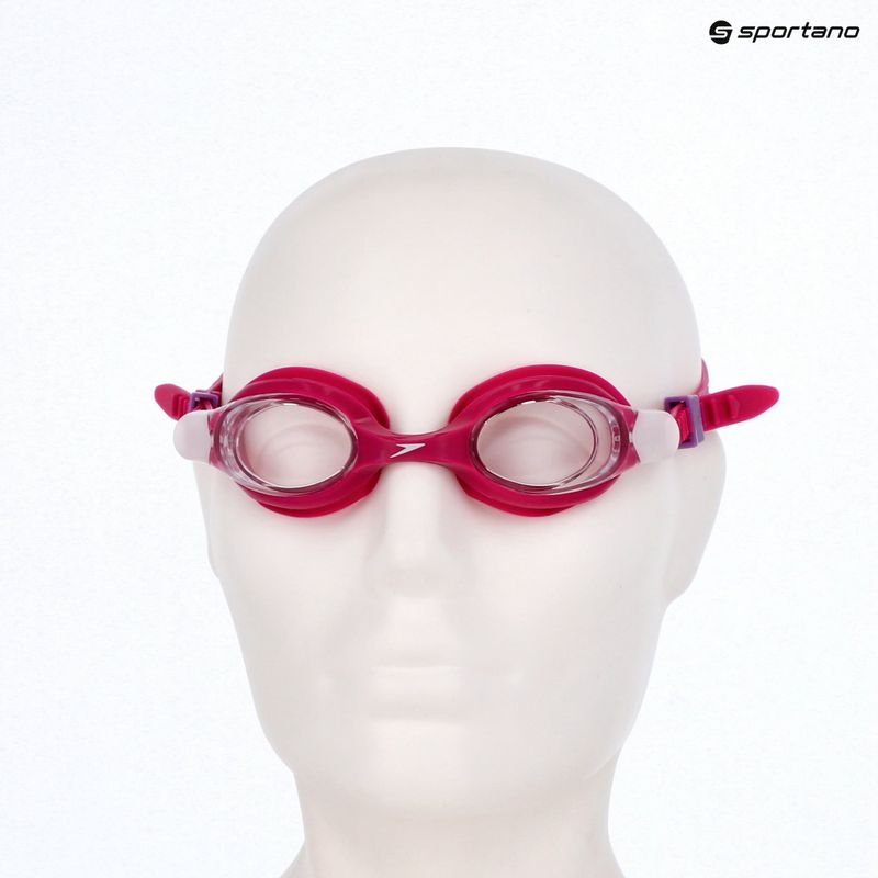 Children's swim goggles Speedo Skoogles blossom/electric pink/clear 3