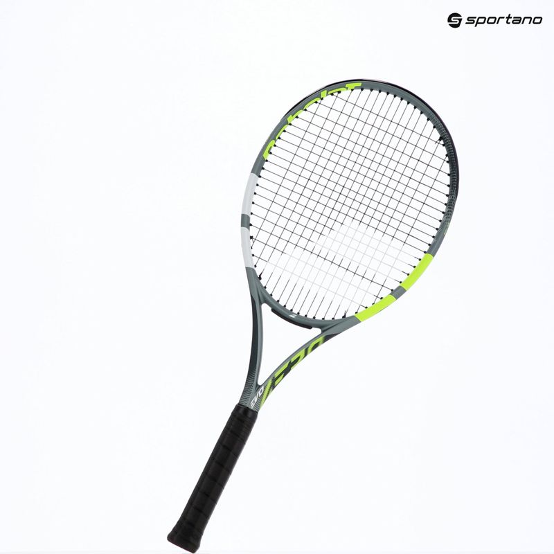 Tennis racket Babolat Evo Aero Gen2 grey/fluorescent yellow 9