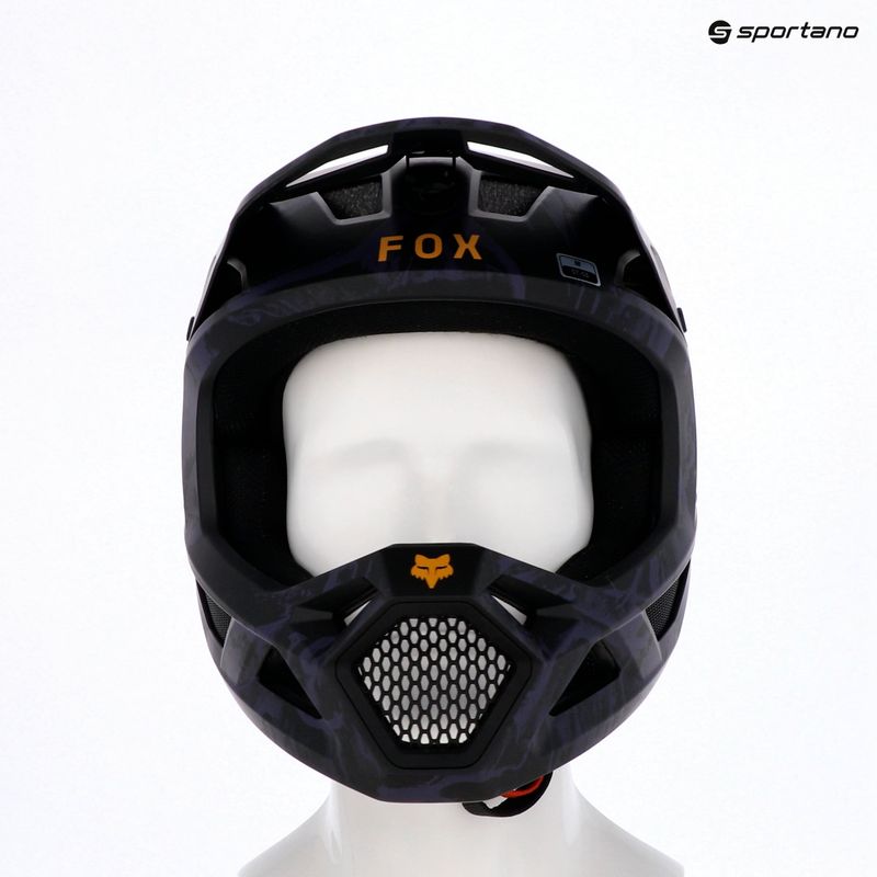 Bike helmet Fox Racing Rampage Img Print plum 7