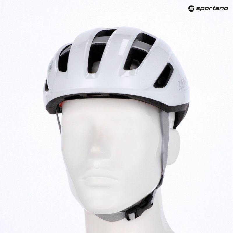 Bike helmet Lazer Sphere KinetiCore white/silver 8
