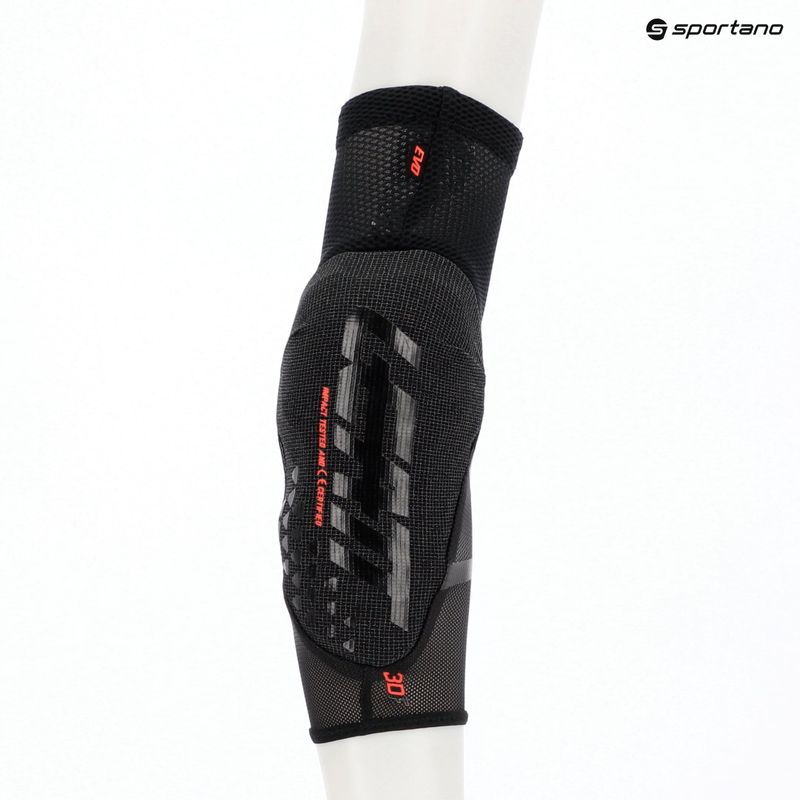 Children's cycling elbow guards Leatt 3DF 5.0 Evo Jr black 4
