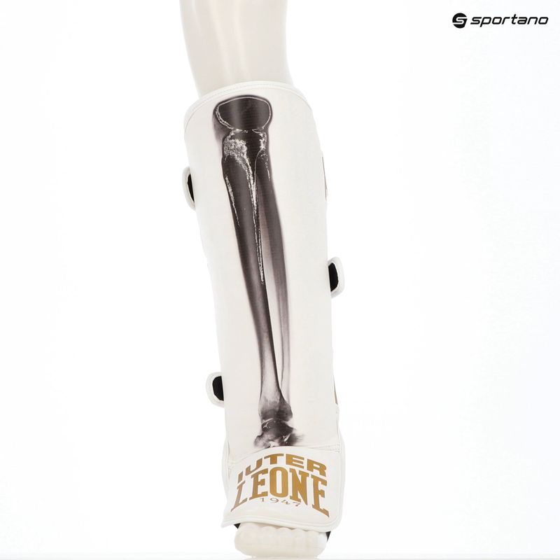 Foot and shin guards LEONE 1947 Leone X white 9