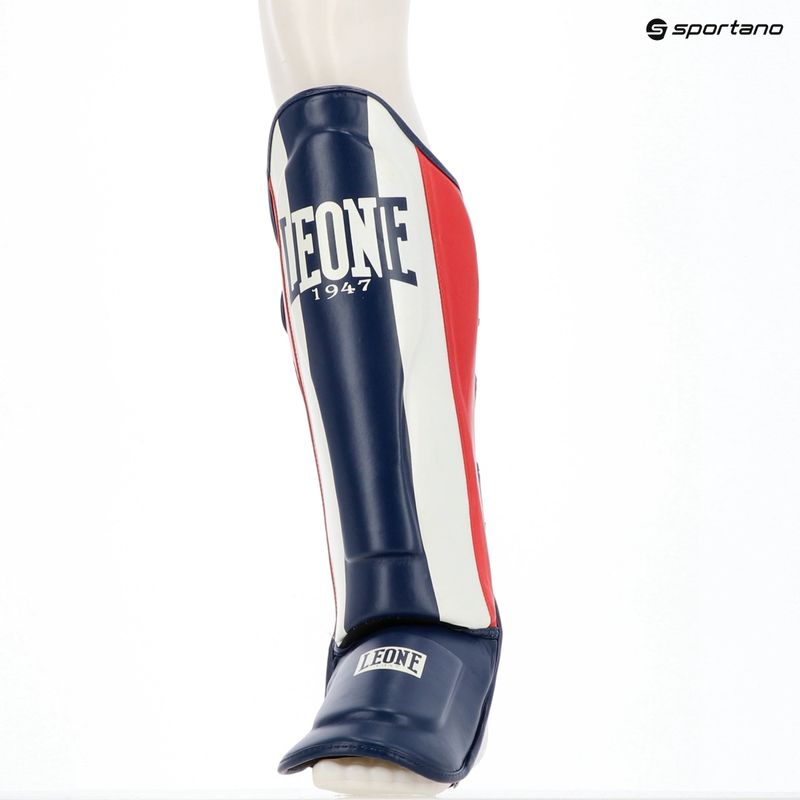 Foot and shin guards LEONE 1947 Color Block blue 8