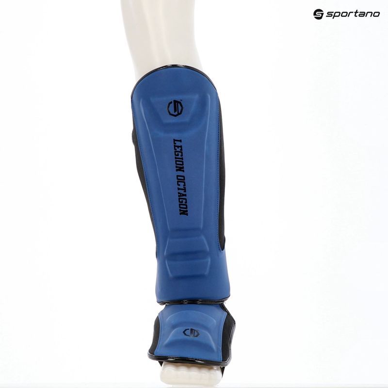 Foot and shin guards Octagon Legion Enforcer dark blue 6