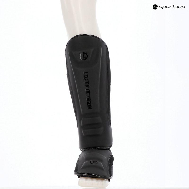 Foot and shin guards Octagon Legion Enforcer black 5