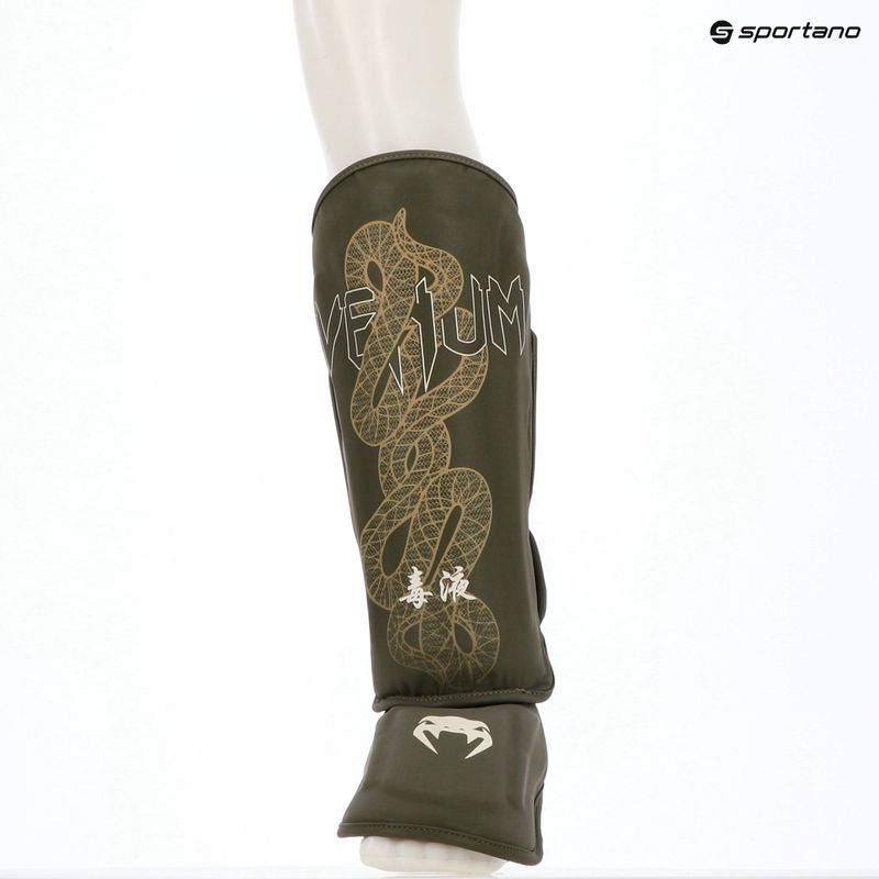 Foot and tibia protectors Venum Serpenti khaki/bronze/ivory 7