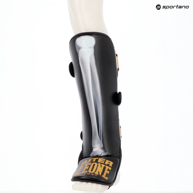 Foot and shin guards LEONE 1947 Leone X Iuter nero/black 9