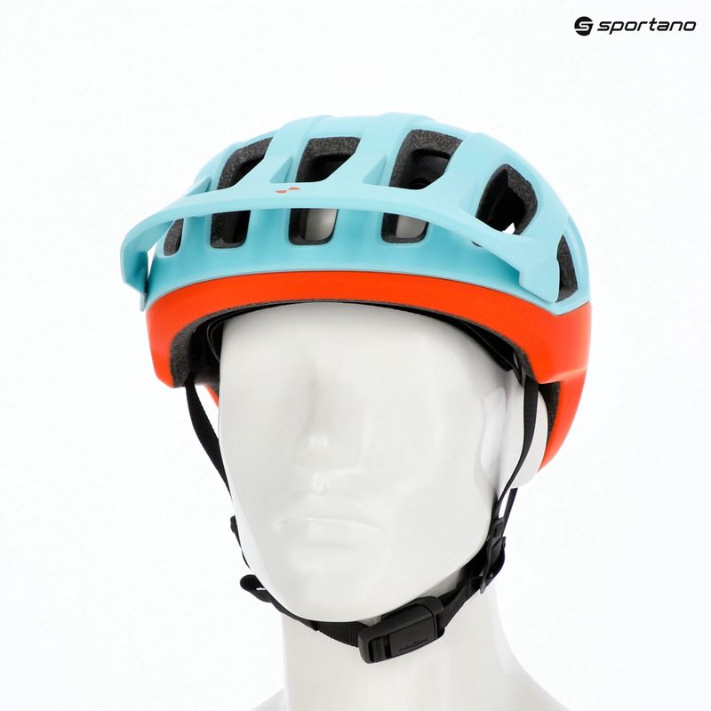Bike helmet POC Cularis indicolite blue matt/carnelian orange matt 6