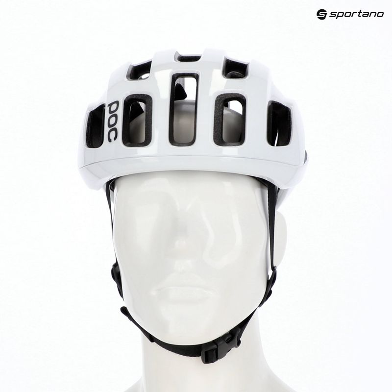 Bike helmet POC Ventral Air MIPS hydrogen white/uranium black matt w. logo 6