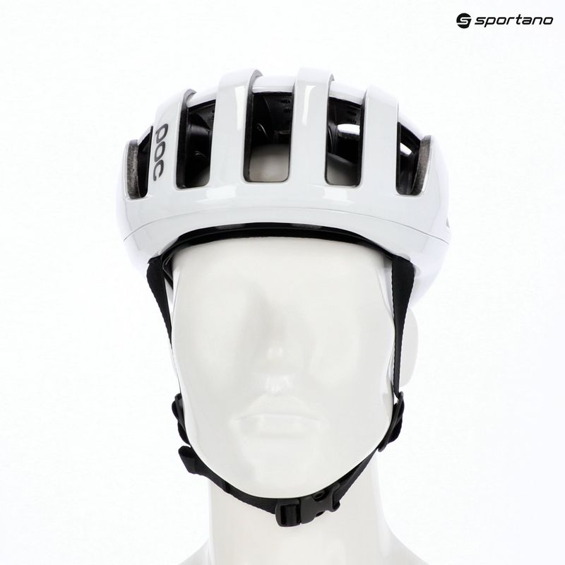 Bike helmet POC Cytal hydrogen white/uraniumb black matt w. logo 6