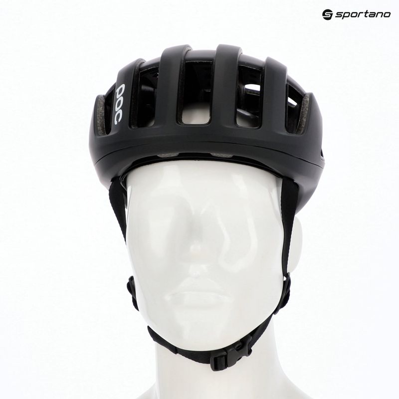 Bike helmet POC Cytal uranium black matt/hydrogen white w. logo 6