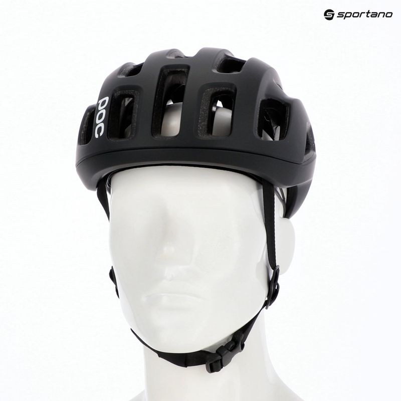 Bike helmet POC Ventral Air MIPS uranium black matt/hydrogen white w. logo 15