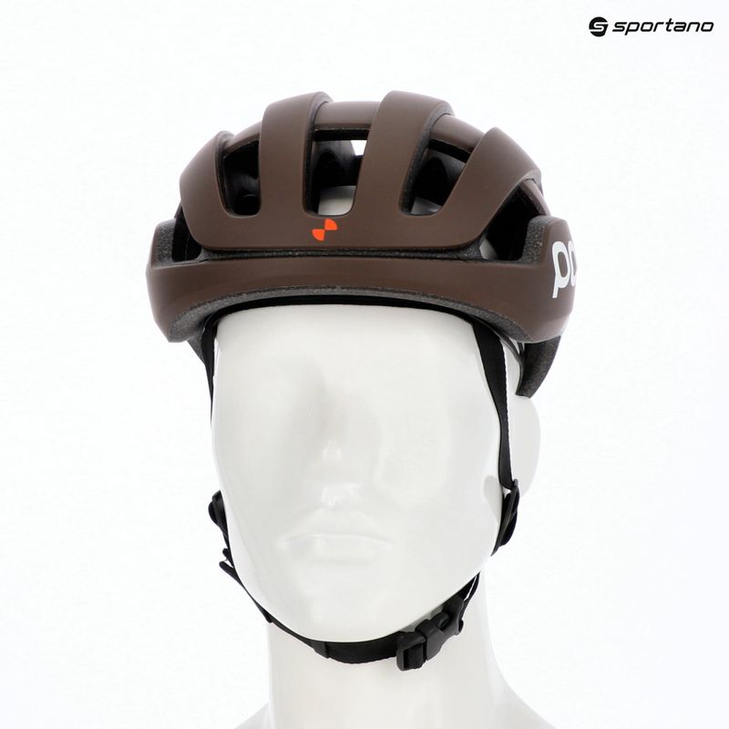 Bike helmet POC Omne Air MIPS bronzite brown matt/lazurite blue matt 10