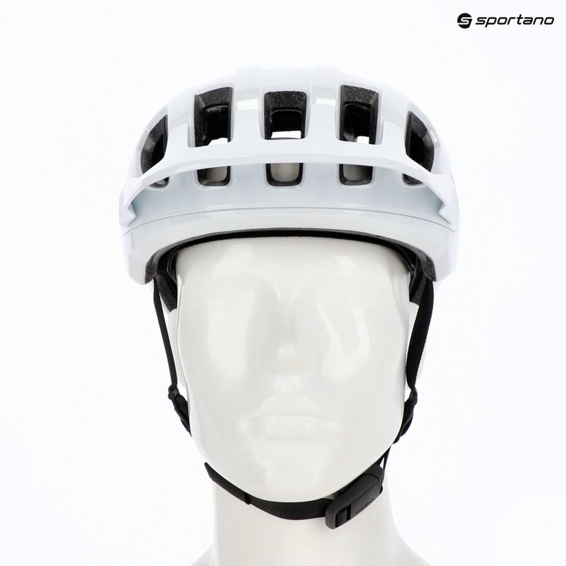 Bike helmet POC Cularis hydrogen white/uranium black matt w. logo 15