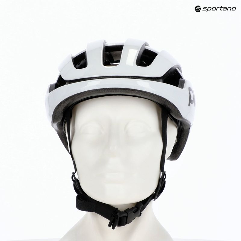 Bike helmet POC Omne Air MIPS hydrogen white/uranium black matt w. logo 6