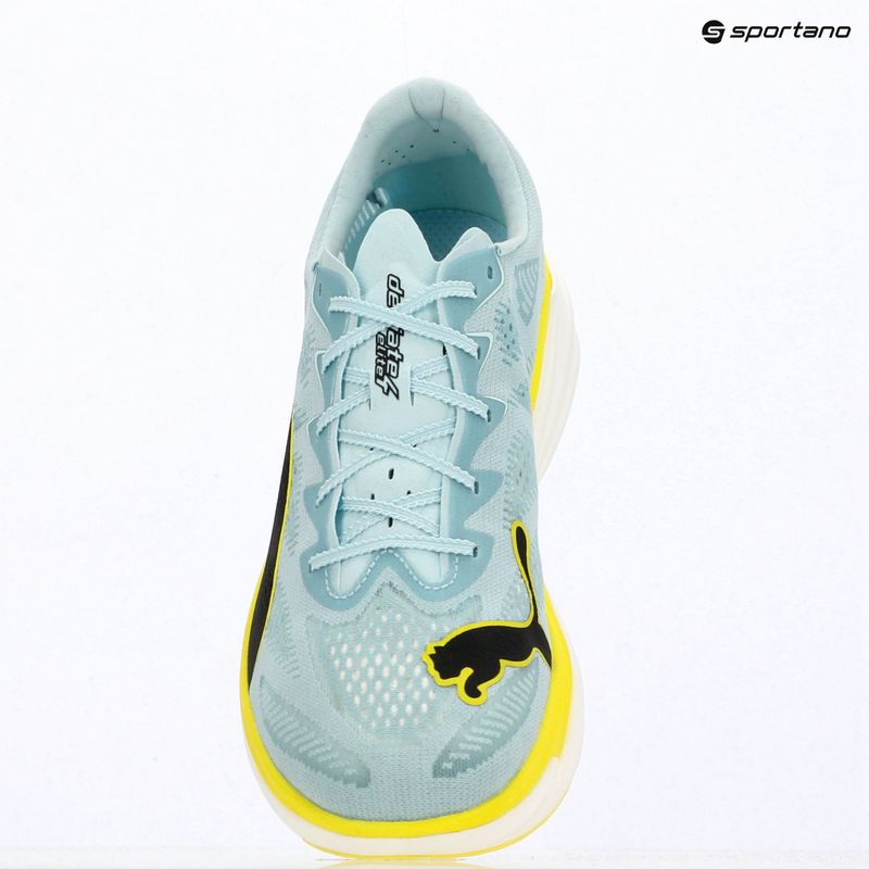 Men's running shoes Puma Deviate Nitro Elite 4 Fresh Water/Lemon Crush/Puma Black 13