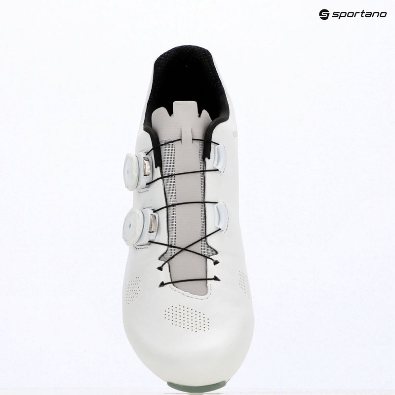 Men's road shoes Northwave Revolution white/light grey 13