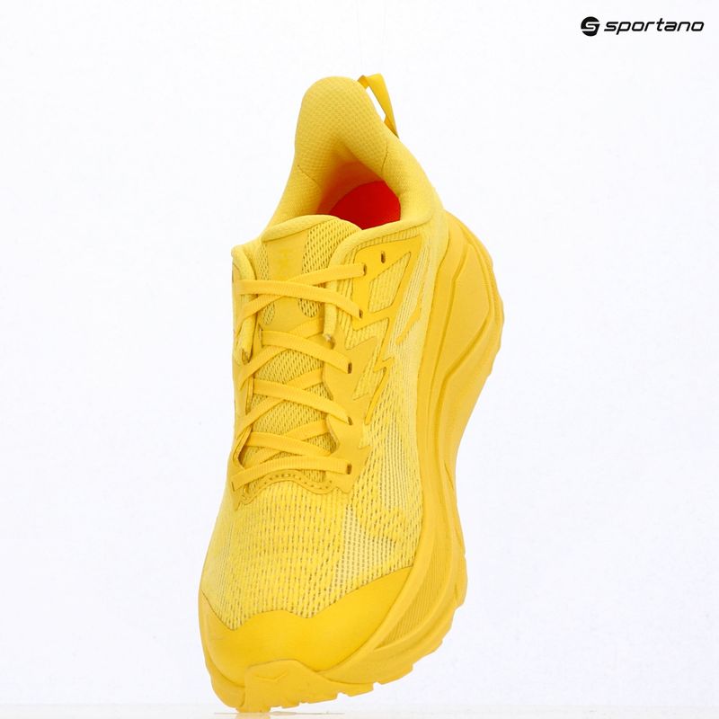 Men's running shoes HOKA Challenger 8 electric lemon/electric lemon 18