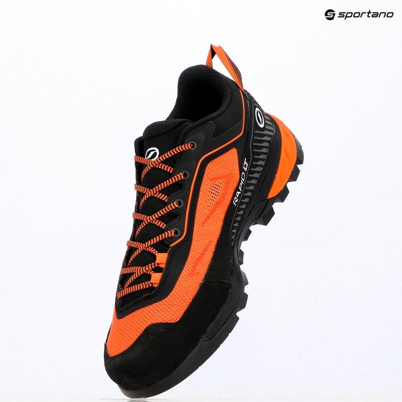 Men's approach shoes SCARPA Rapid LT orange/orange 15
