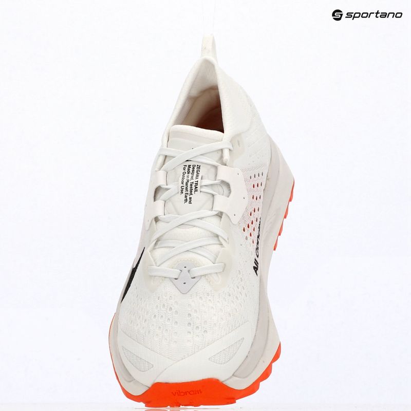 Women's running shoes Nike ACG Zegama Trail summit white/phantom/safety orange/black 10