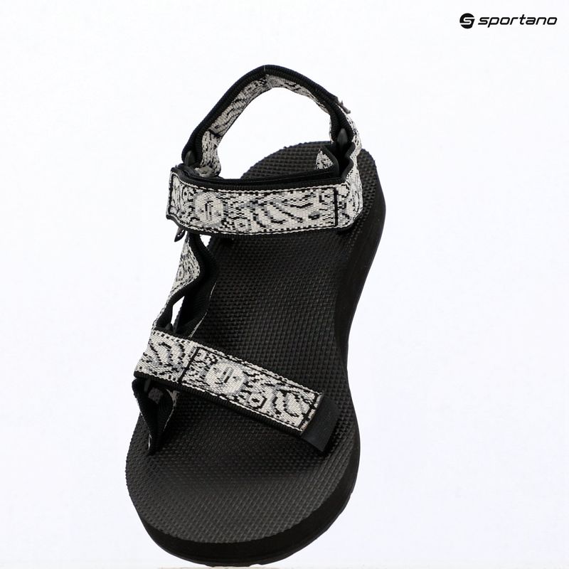 Women's sandals Teva Original Universal windy summer black/white 9