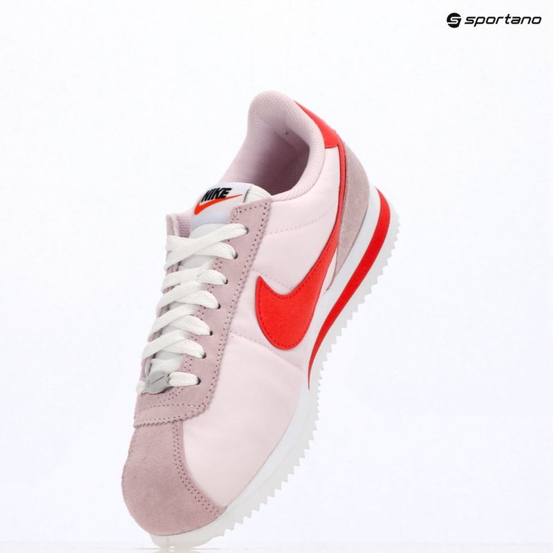 Women's shoes Nike Cortez pink foam/white/safety orange/light crimson 14