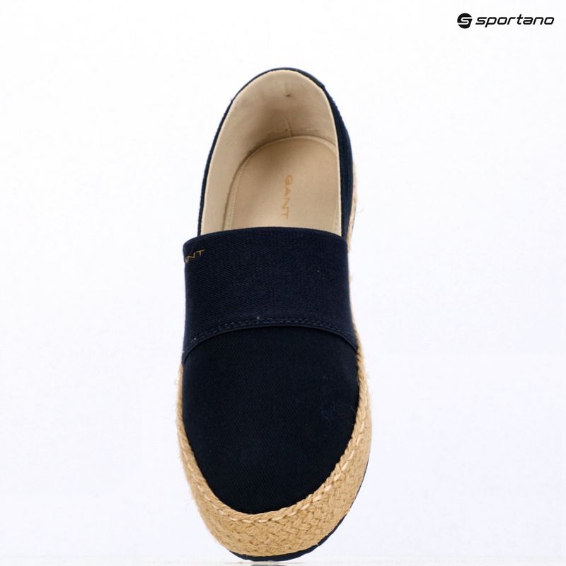 Women's espadrilles GANT Raffiaville marine 16