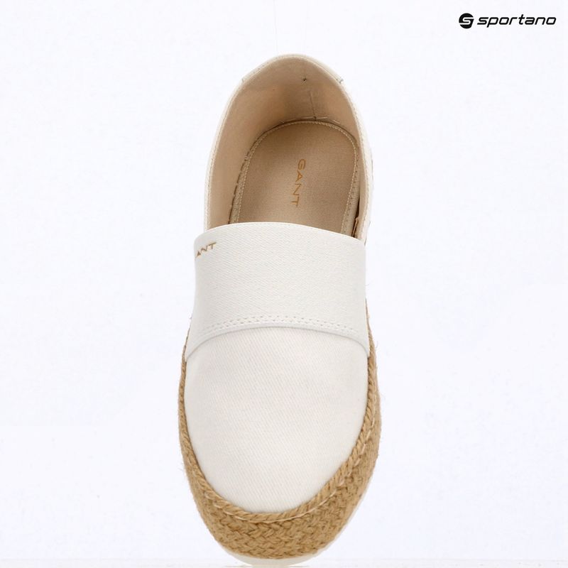 Women's espadrilles GANT Raffiaville off white 16