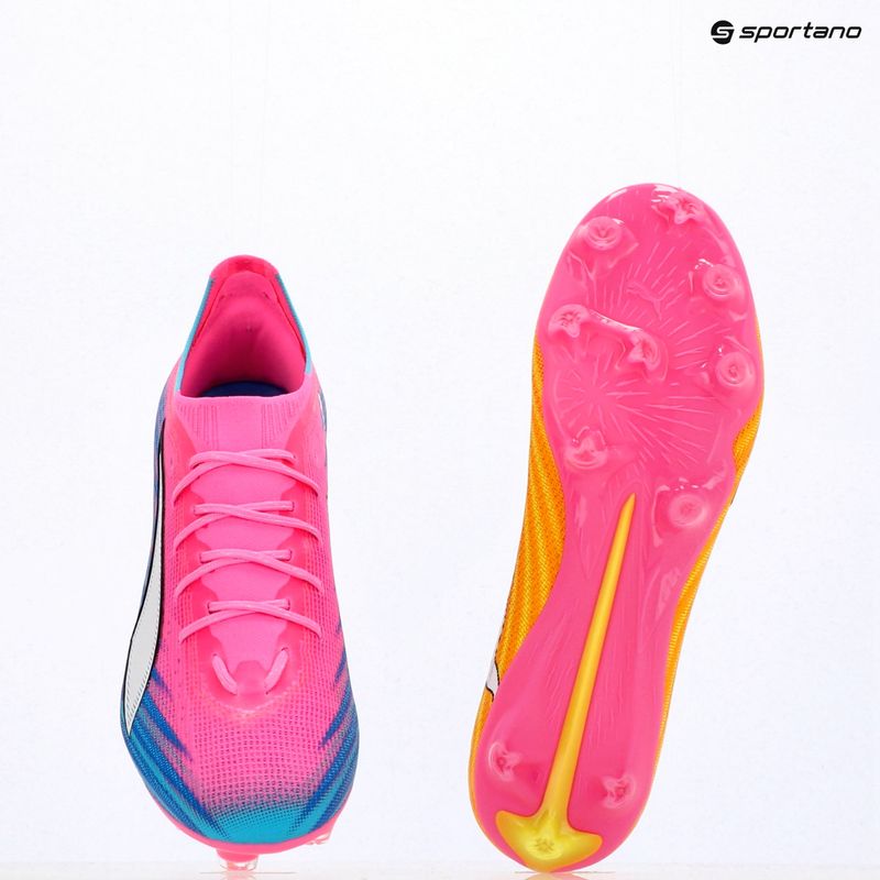 Football boots PUMA Ultra 6 Pro FG/AG poison pink/puma wht/sunstream/bright aqua/puma blk 17