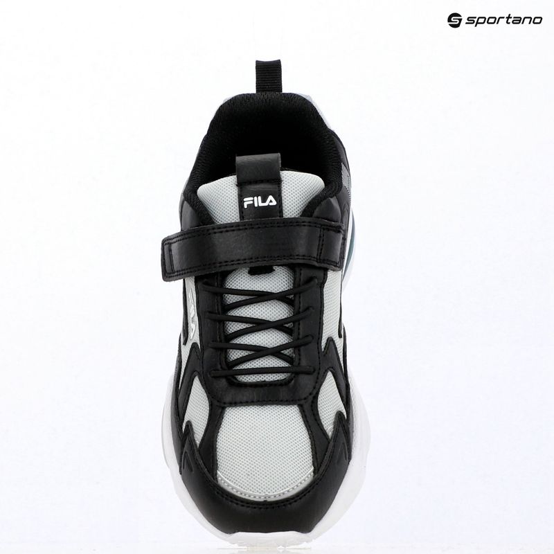 Children's shoes FILA Madrun Velcro black/posy green 16