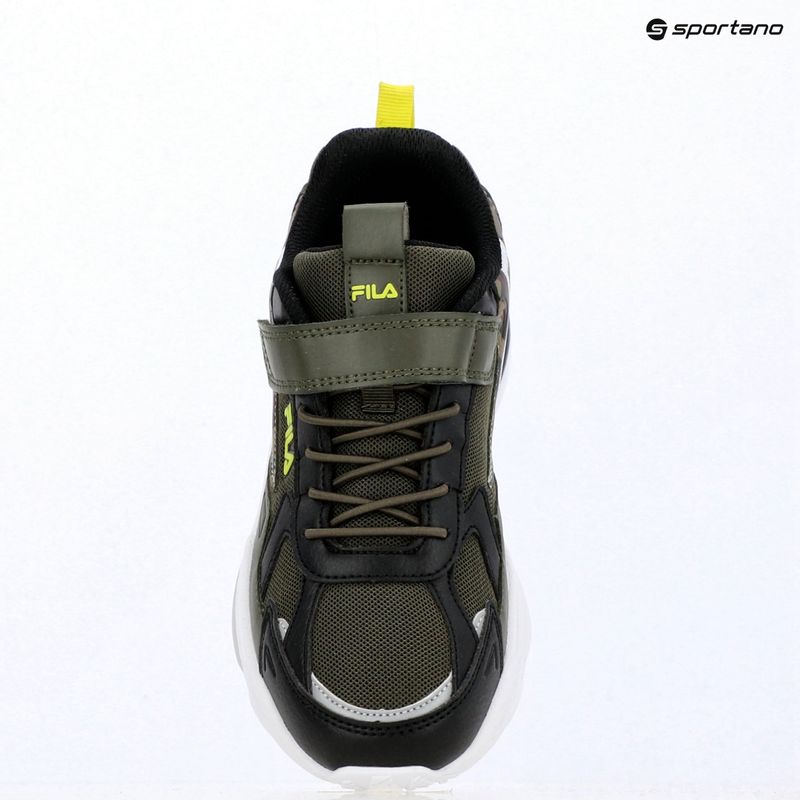 Children's shoes FILA Madrun Velcro olive night 16