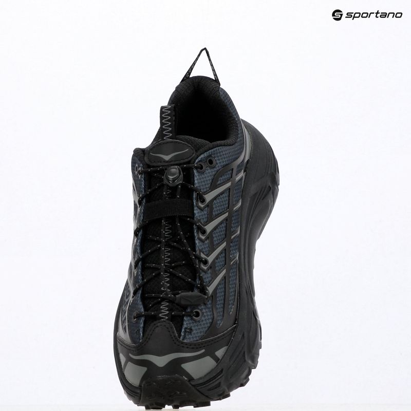 Shoes HOKA Mafate Three 2 Wordmark Black/Outer Orbit 10