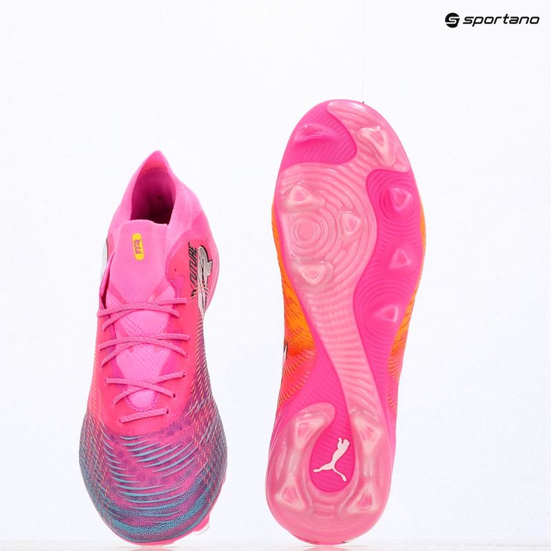 Football boots PUMA Future 9 Fusion FG/AG poison pink/sun stream/bright aqua/puma wht 15