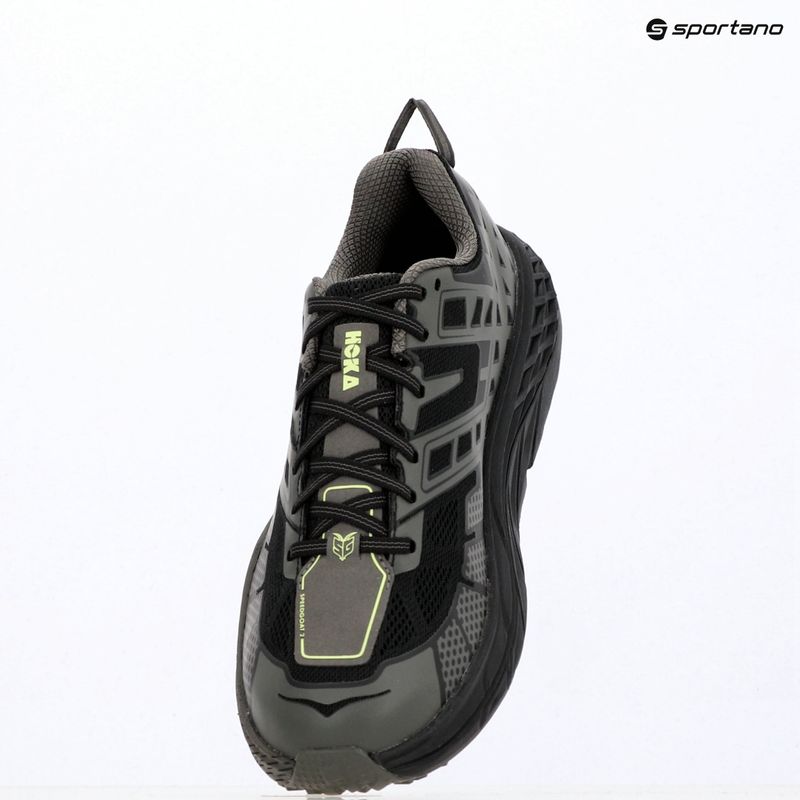 Shoes HOKA Speedgoat 2 Black/Asphalt Grey 10