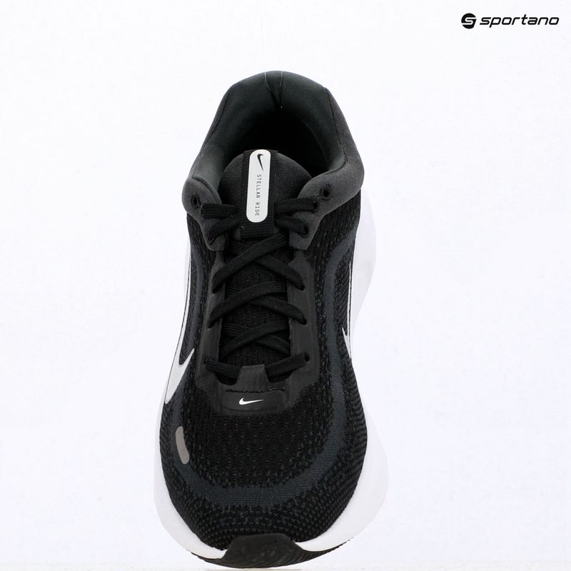 Nike Stellar Ride running shoes black/anthracite/pure platinum/white 9