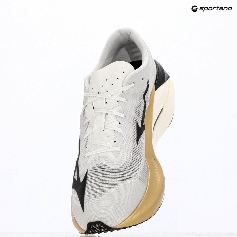 Running shoes Mizuno Hyperwarp Pro white/black/gold 10