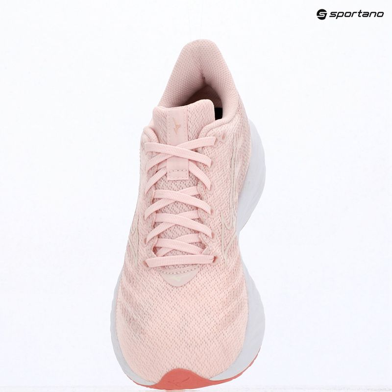Children's running shoes Mizuno Enerzy Rider Jr pinkesque/silver 15
