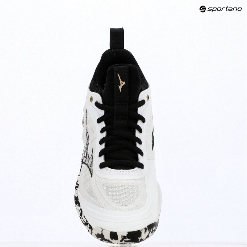 Volleyball shoes Mizuno Wave Luminous 3 white/black/ge gold 7
