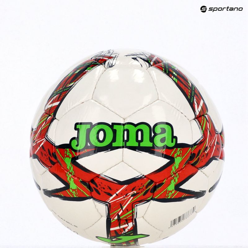 Joma Dali III red/fluor green size 4 football 4
