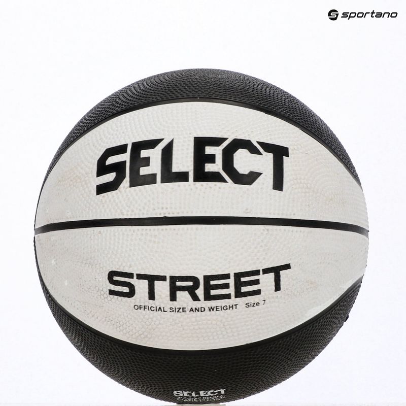 Children's basketball SELECT Basketball Street v23 white/black size 7 7