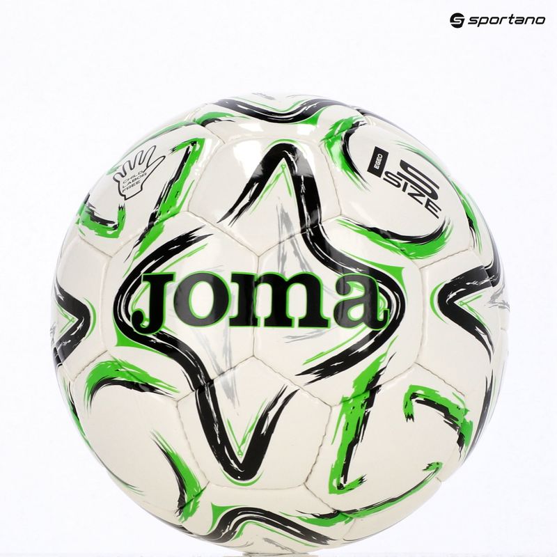 Joma Egeo II football black/fluor green size 5 7
