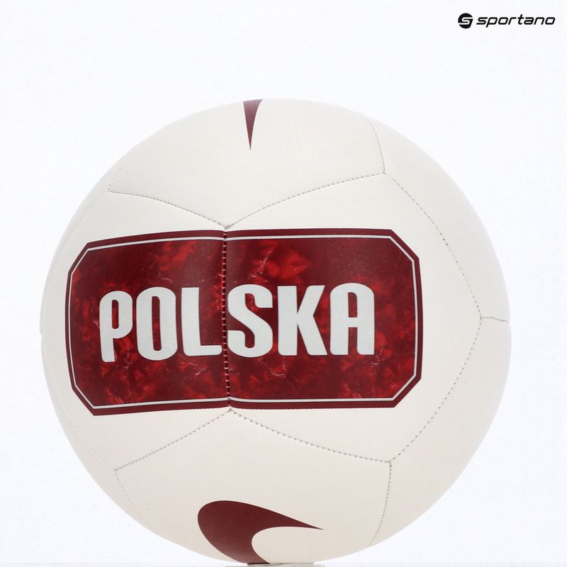 Football Nike Pitch Poland white size 5 4