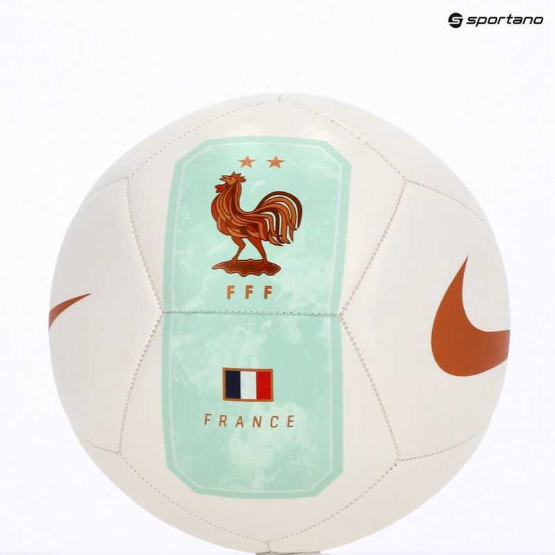 Football Nike Pitch France white size 5 7