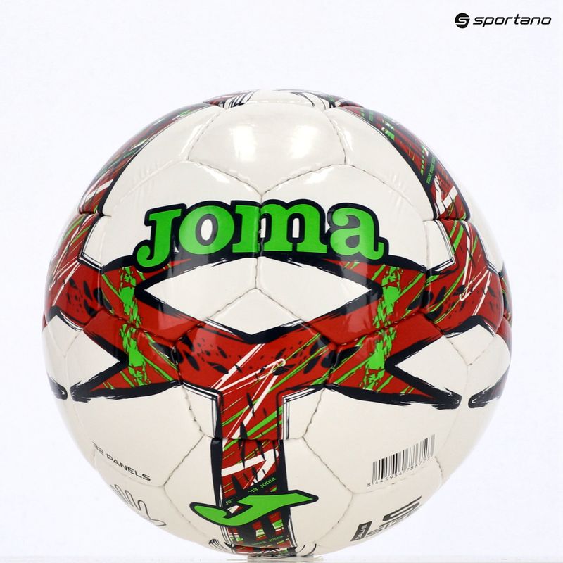 Joma Dali III red/fluor green size 5 football 4