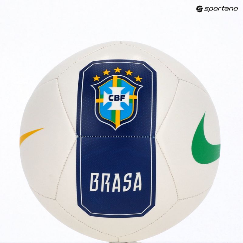 Football Nike Pitch Brazil white size 5 4