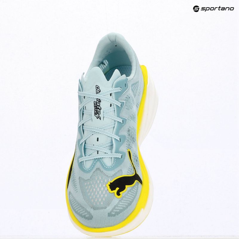 Women's running shoes Puma Deviate Nitro Elite 4 Fresh Water/Lemon Crush/Puma Black 16