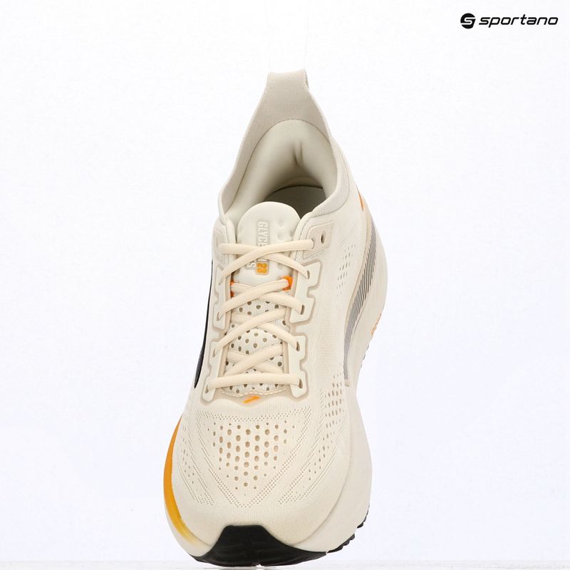 Men's running shoes Brooks Glycerin GTS 23 arctic wolf/angora/orange 9