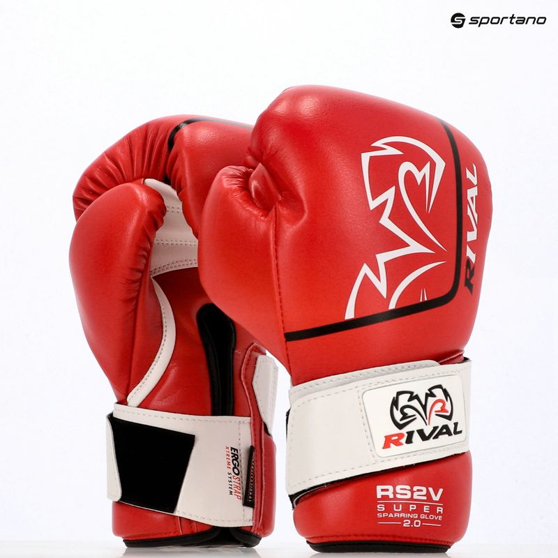 Boxing gloves Rival Super Sparring 2.0 red 3
