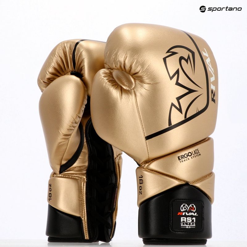 Boxing gloves Rival RS1 Ultra Sparring 2.0 gold 7